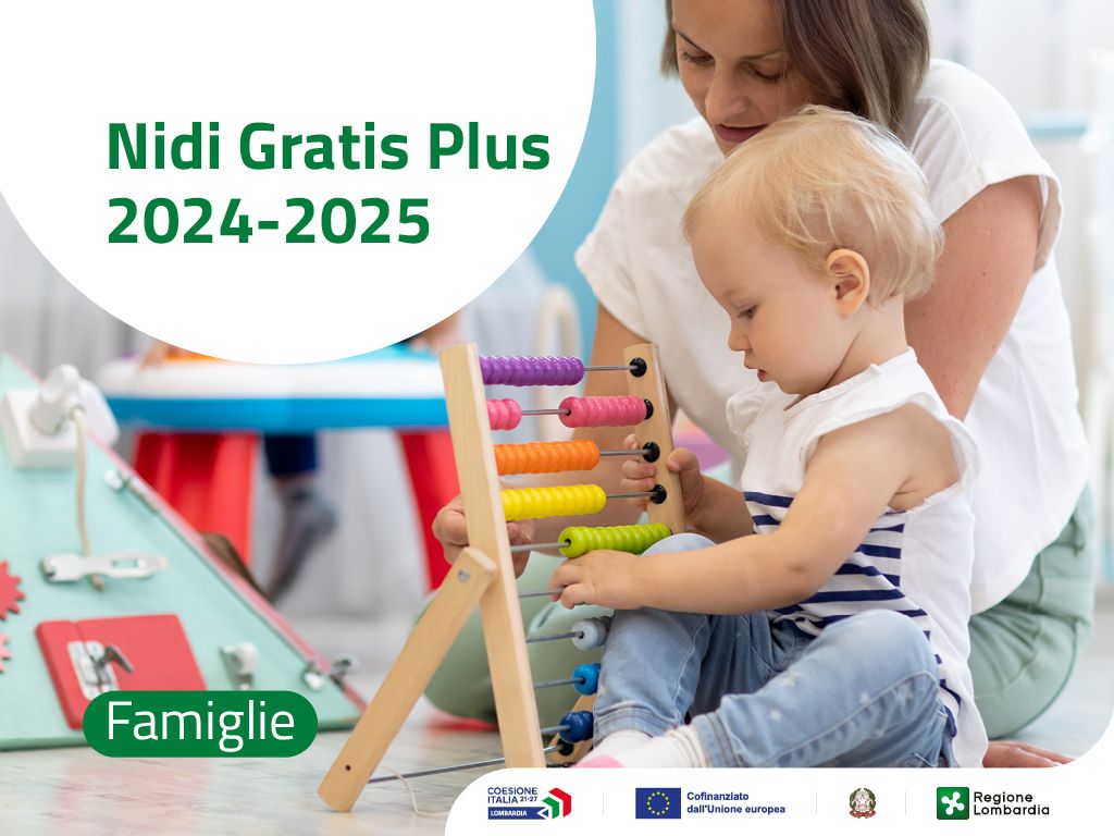 Misura Nidi Gratis Plus 2024/2025: adesione delle famiglie